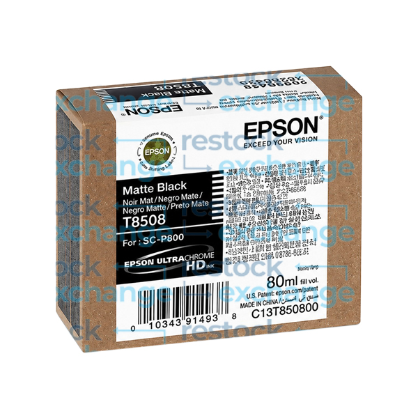 Epson T8508 C13T85080N Matte Black Ink Cartridge