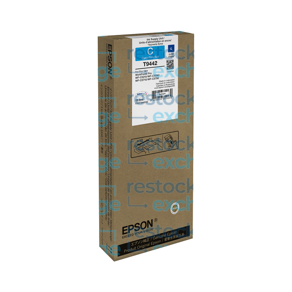 Epson T9442 C13T944240 Cyan Ink Cartridge