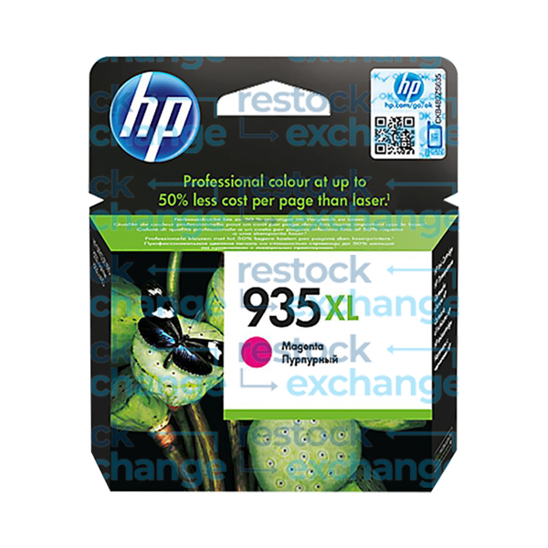 HP C2P25AE 935XL Magenta H/C Ink Cartridge