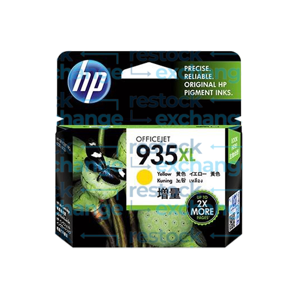 HP C2P26AE 935XL Yellow H/C Ink Cartridge