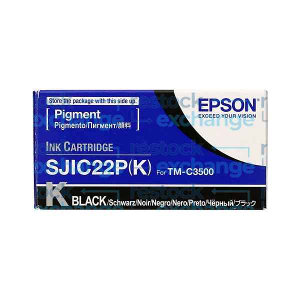 Epson TM-C3500 C33S020601 Black Ink Cartridge