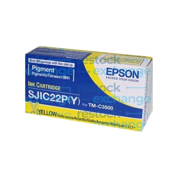 Epson TM-C3500 C33S020604 Yellow Ink Cartridge