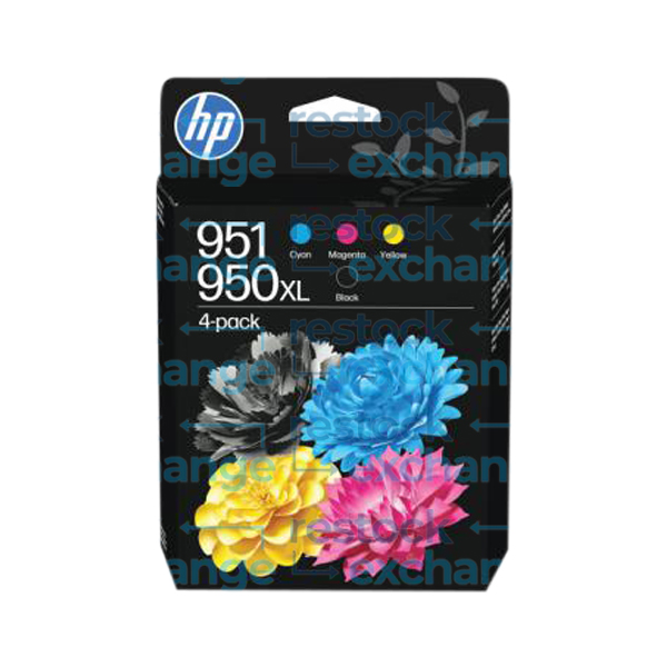 HP C3WK1AE 950XL/951 Multipack - Full Set of 4 Ink Cartridges