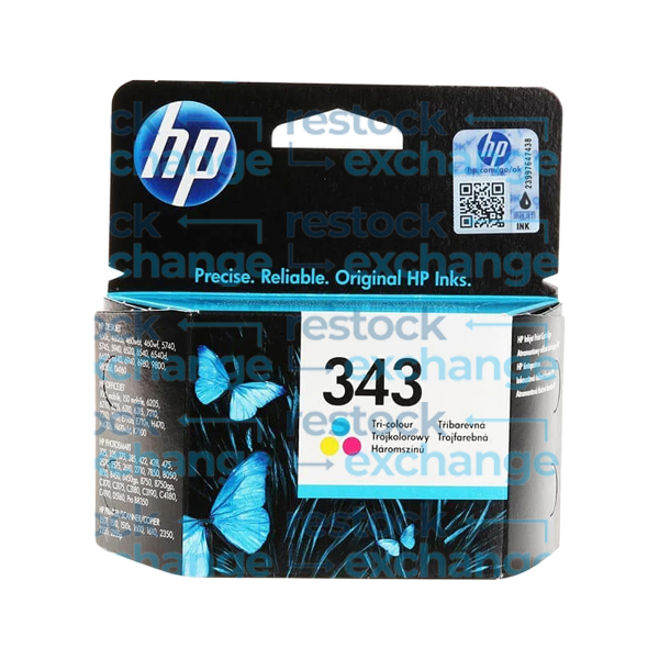 HP C8766EE 343 CMY Ink Cartridge