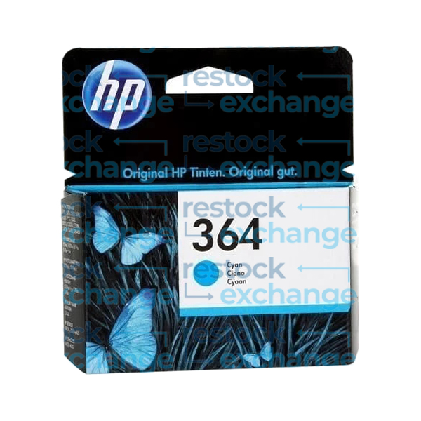 HP CB318EE 364 Cyan Ink Cartridge