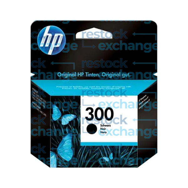 HP CC640EE 300 Black Ink Cartridge