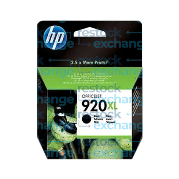 HP CD975AE 920XL Black H/C Ink Cartridge