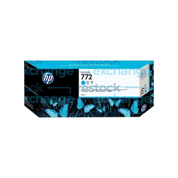 HP CN636A 772 Cyan Ink Cartridge