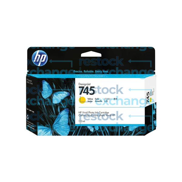 HP F9J96A 745 Yellow Ink Cartridge