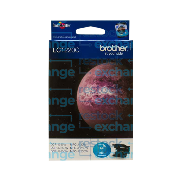 Brother LC1220C Cyan Ink Cartridge