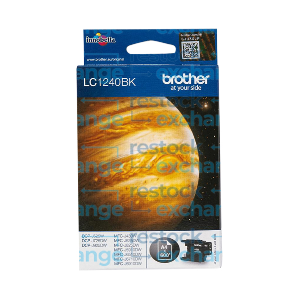 Brother LC1240BK Black Ink Cartridge