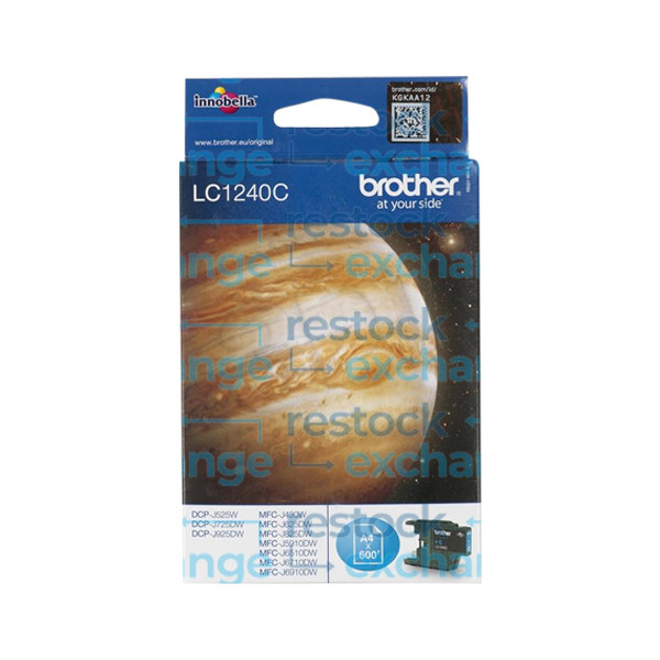 Brother LC1240C Cyan Ink Cartridge