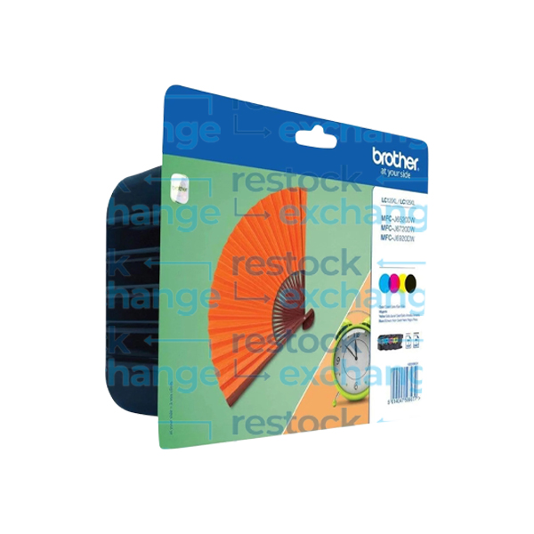 Brother LC129XLVALBP CMYK H/C Ink Cartridge