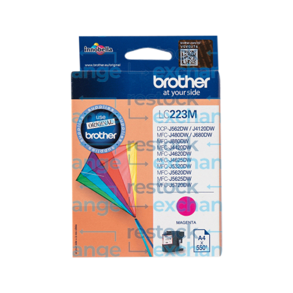 Brother LC223M Magenta Ink Cartridge