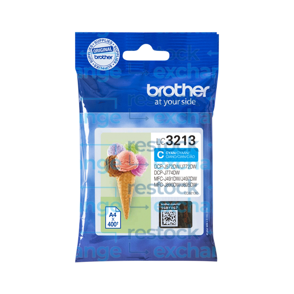 Brother LC3213C Cyan Ink Cartridge