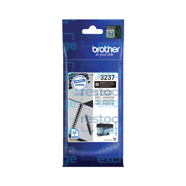 Brother LC3237BK Black Ink Cartridge