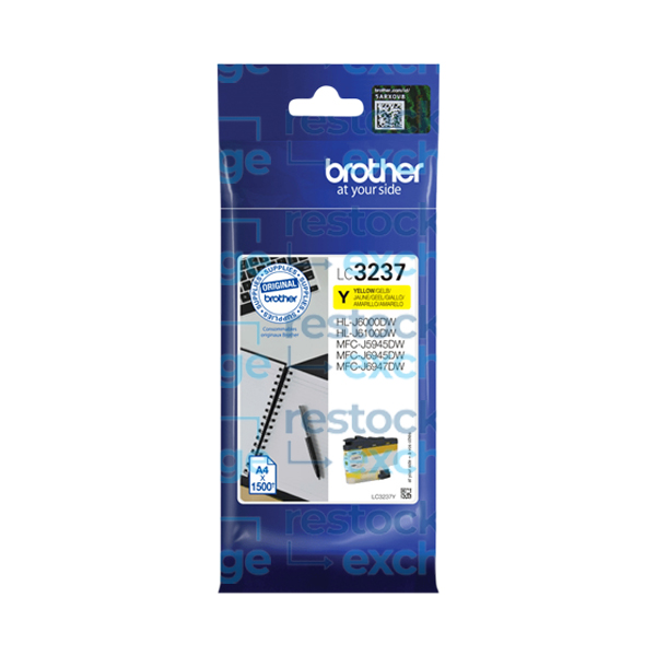 Brother LC3237Y Yellow Ink Cartridge