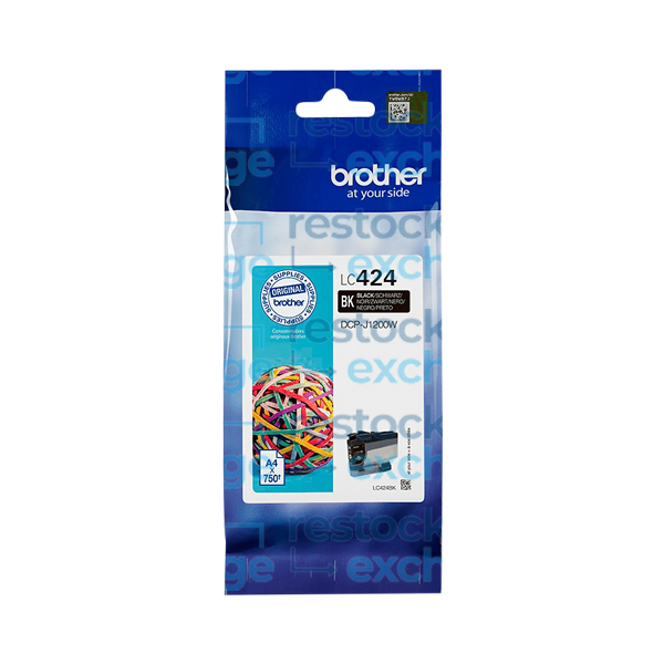 Brother LC424BK Black Ink Cartridge