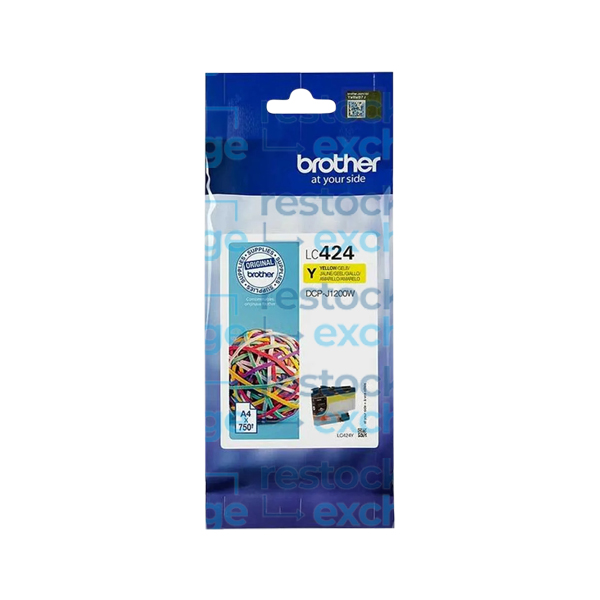 Brother LC424Y Yellow Ink Cartridge