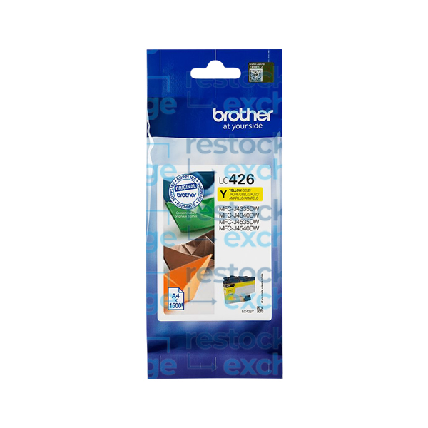 Brother LC426Y Yellow Ink Cartridge