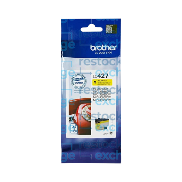 Brother LC427Y Yellow Ink Cartridge