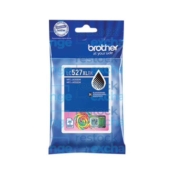 Brother LC527XLBK Black H/C Ink Cartridge