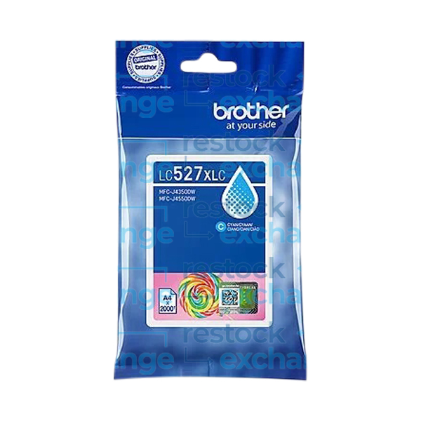 Brother LC527XLC Cyan H/C Ink Cartridge
