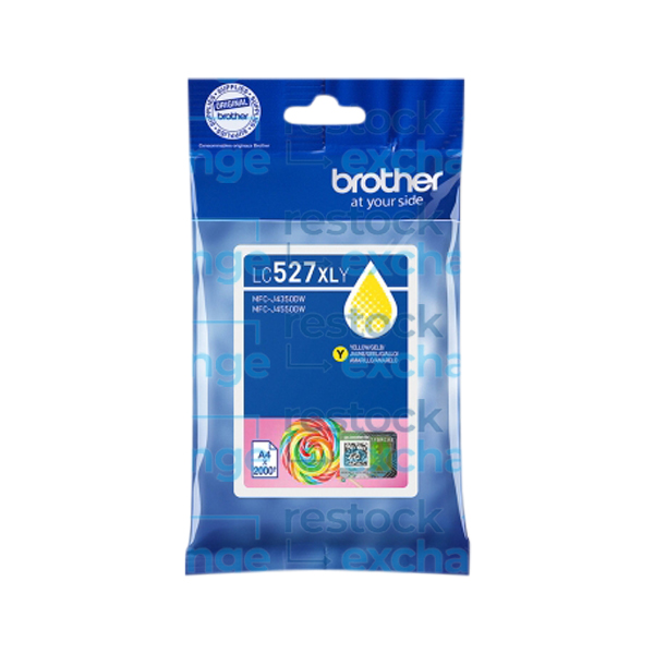 Brother LC527XLY Yellow H/C Ink Cartridge