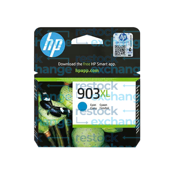 HP T6M03AE 903XL Cyan H/C Ink Cartridge